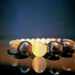 obsidian bracelet, moonstone bracelet, protection jewelry, spiritual bracelet